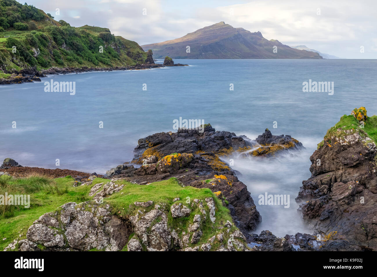 Isle of Skye, Ben Tianavaig, Schottland, Vereinigtes Königreich Stockfoto