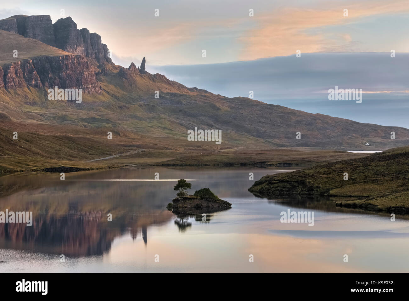 Storr, Isle Of Skye, Schottland, Vereinigtes Königreich Stockfoto