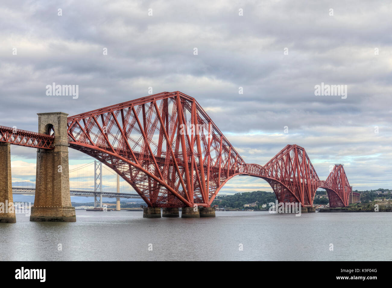Forth Bridge, Edinburgh, Schottland, Großbritannien Stockfoto