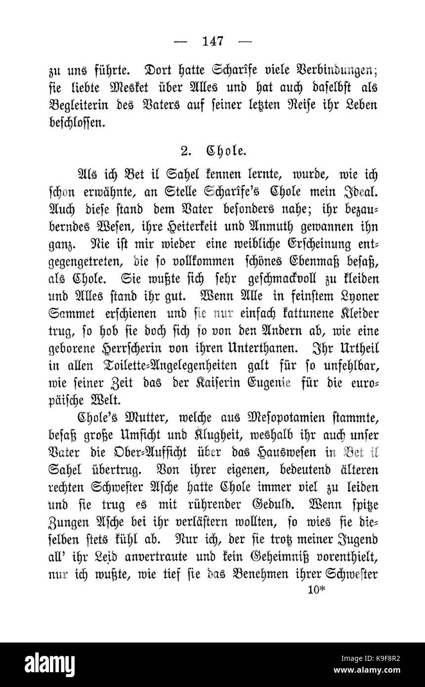 Memoiren einer arabischen Prinzessin (Ruete) 147 Stockfoto