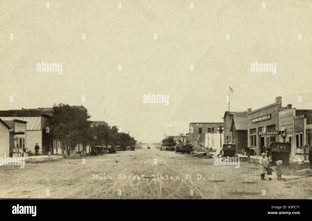 Main St Linton c 1915 Stockfoto