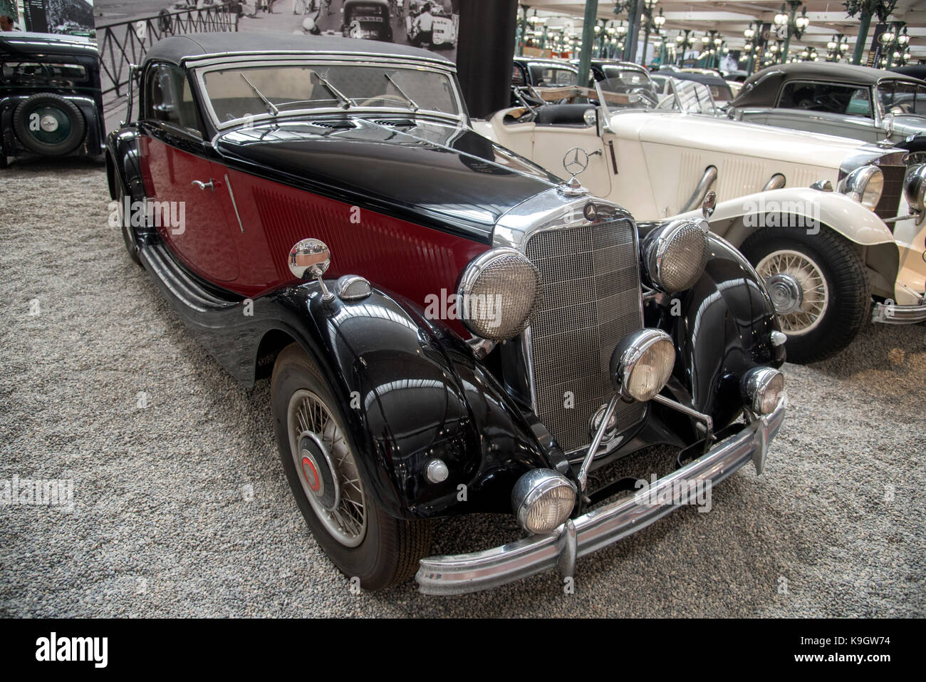Cité de l'Automobil, Sammlung Schlumpf Car Museum in Mulhouse, Frankreich Stockfoto