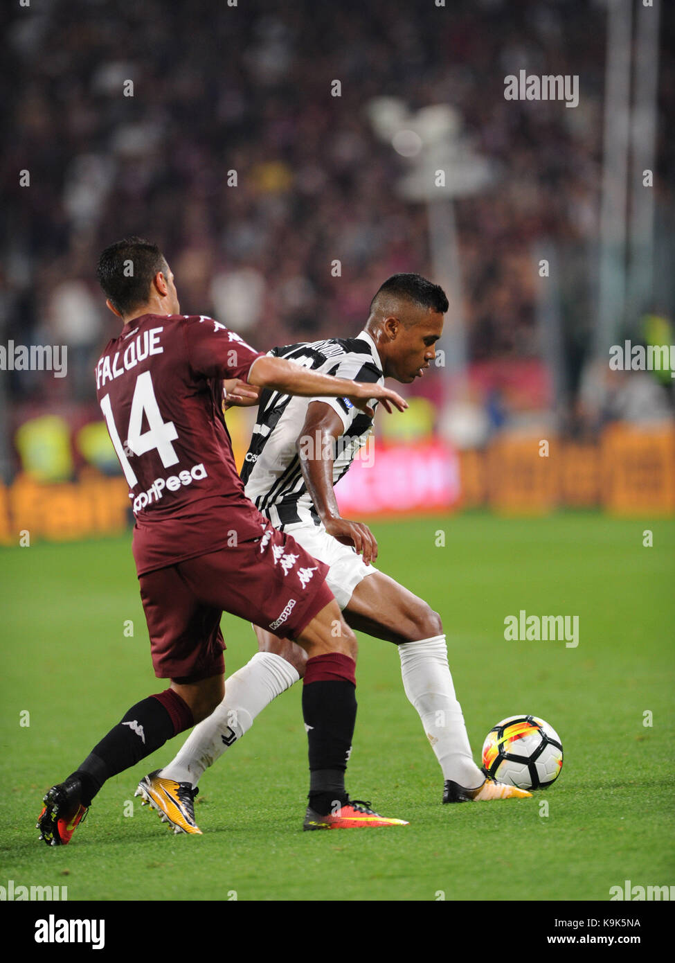 September 23, 2017 in Turin - Allianz Stadion Fußball Match vs Juventus F.C. F.C. TORINO im Bild: Foto: Cronos/Claudio Benedetto Stockfoto