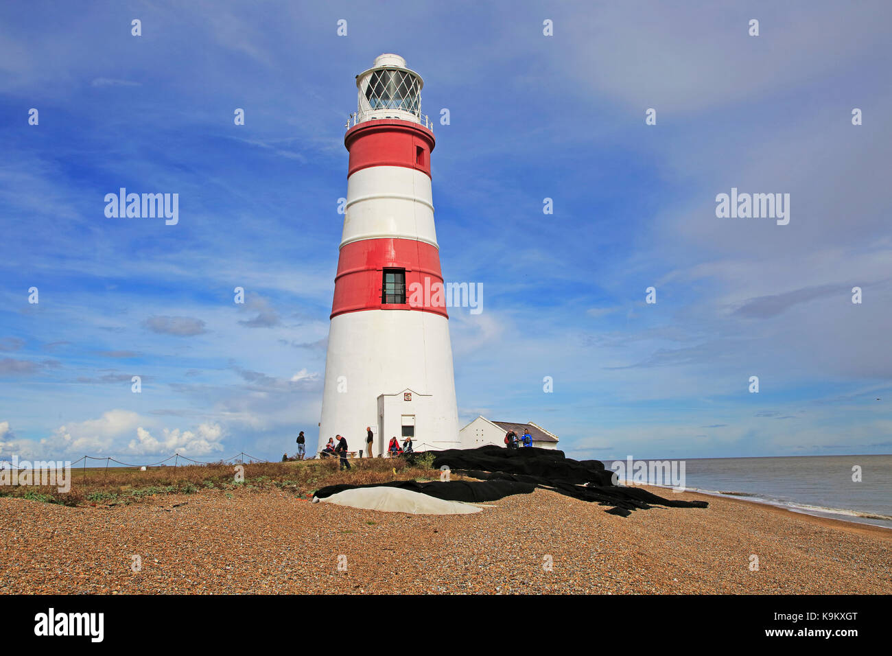 Orford Ness lighthouse Open Day, September 2017, Suffolk, England, Großbritannien Stockfoto