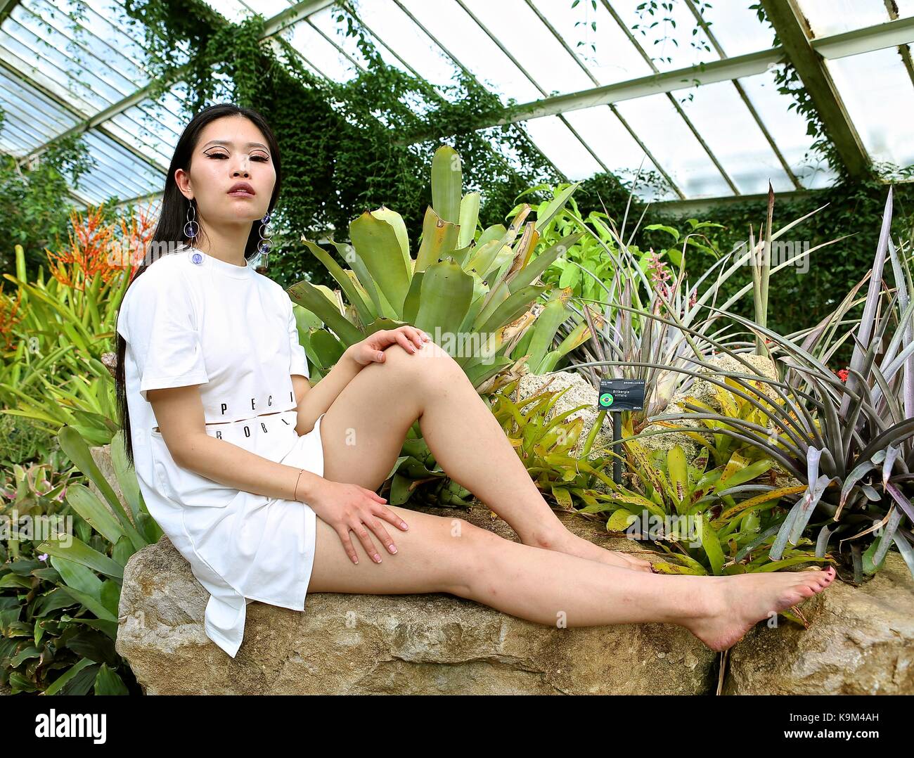 Peking Beauty Catwalk Modell... Stockfoto