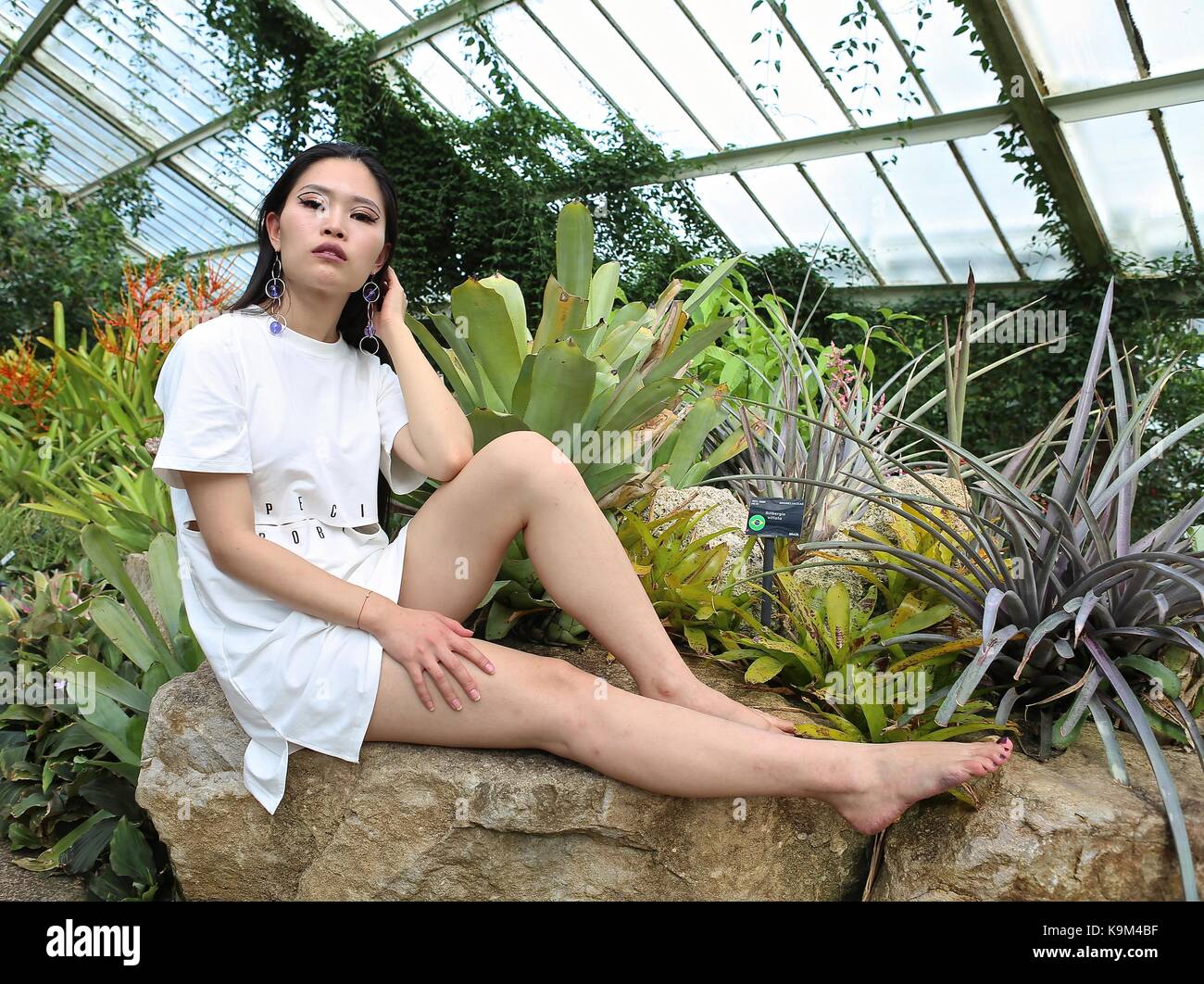 Peking Beauty Catwalk Modell... Stockfoto