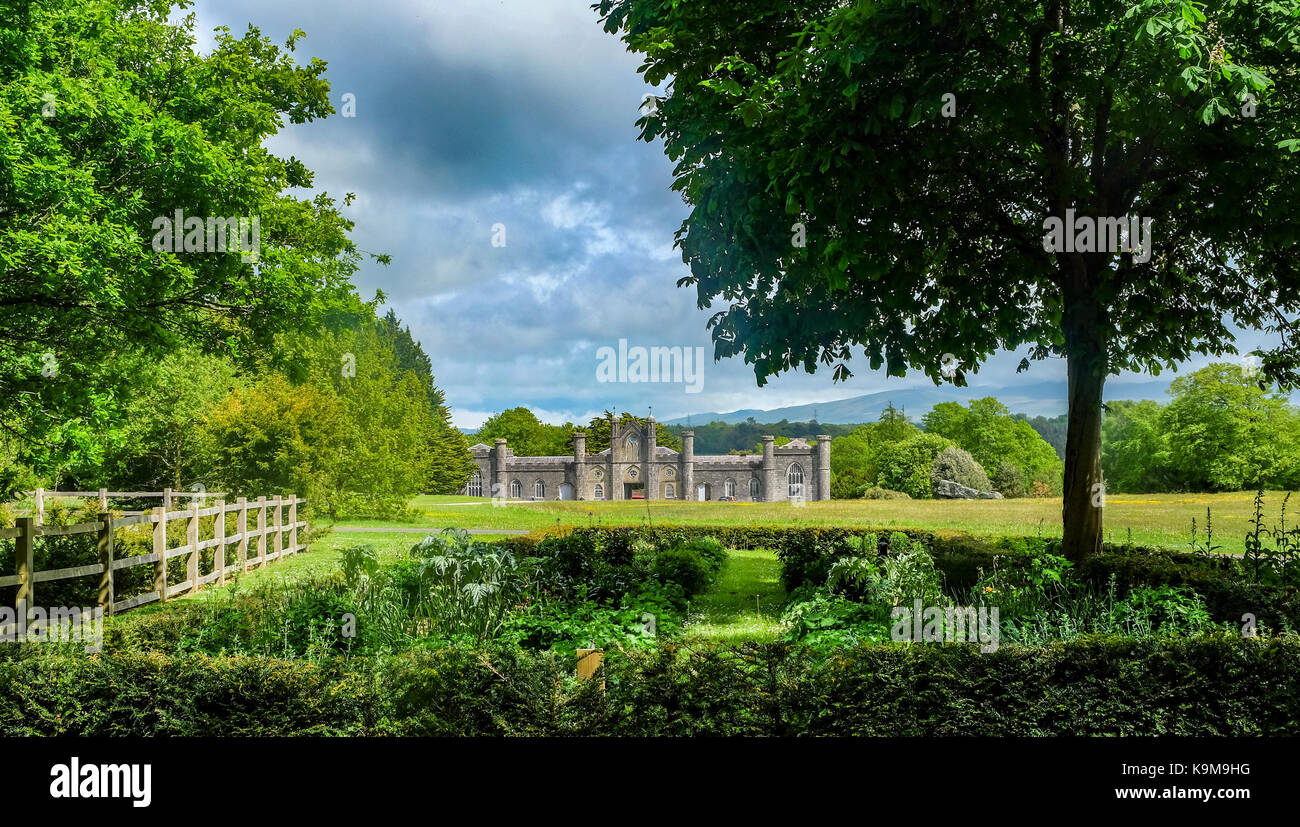 Penrhyn Castle Bangor Wales Stockfoto