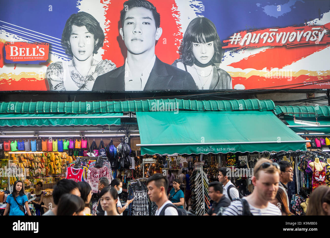 Khao San Road, Bangkok, Thailand Stockfoto