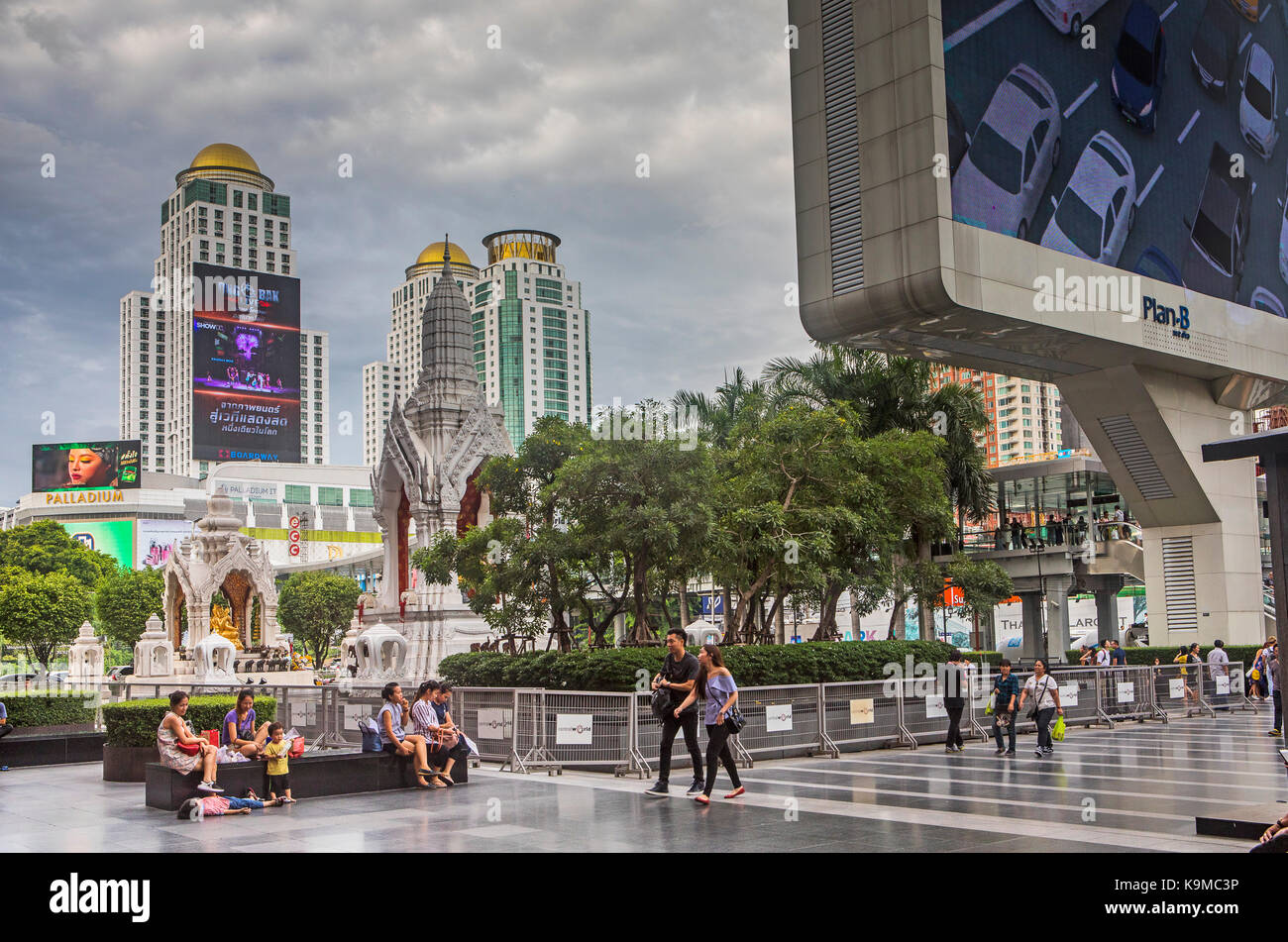 Ratchadamri Rd, Bangkok, Thailand Stockfoto