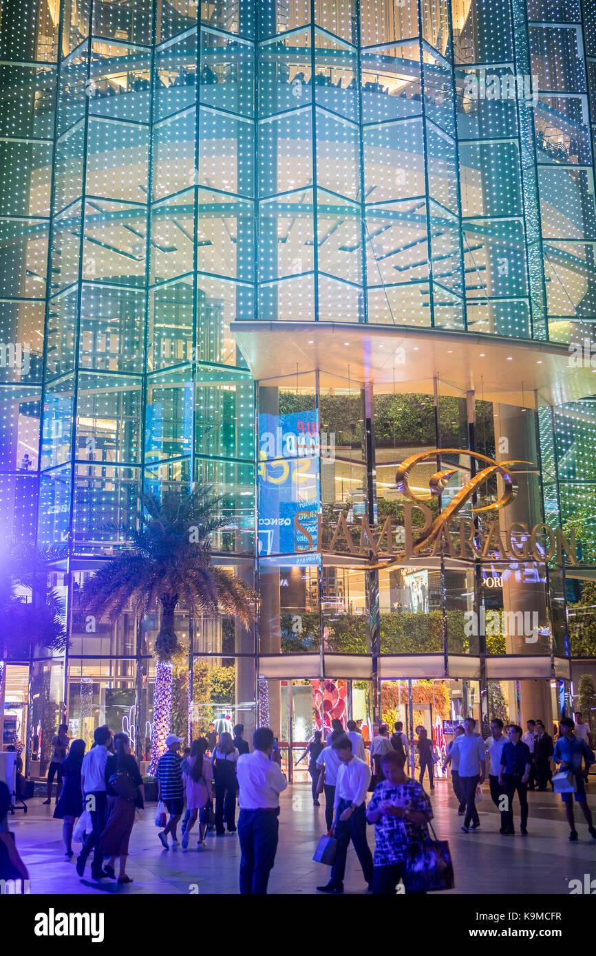 Siam Paragon Einkaufszentrum, Bangkok, Thailand Stockfoto