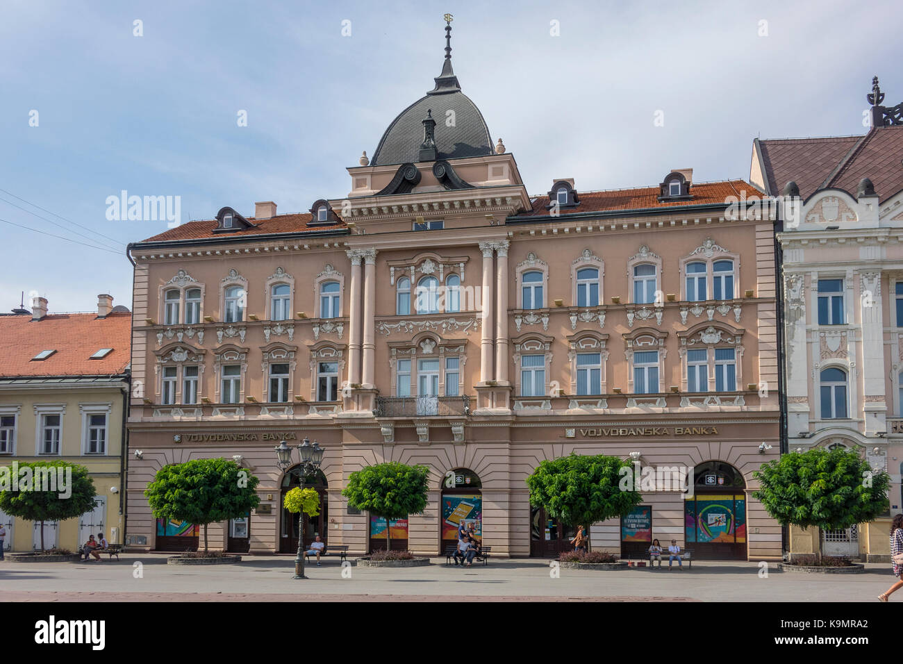 Serbien, Novi Sad, Platz der Freiheit Stockfoto