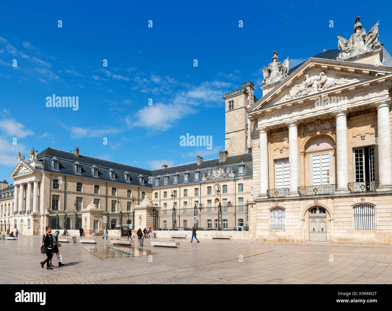 Dijon, Frankreich. Palast der Herzöge von Burgunady, Gehäuse das Musée des Beaux Arts, Place de la Liberation, Dijon, Côte-d'Or, Burgund, Frankreich Stockfoto