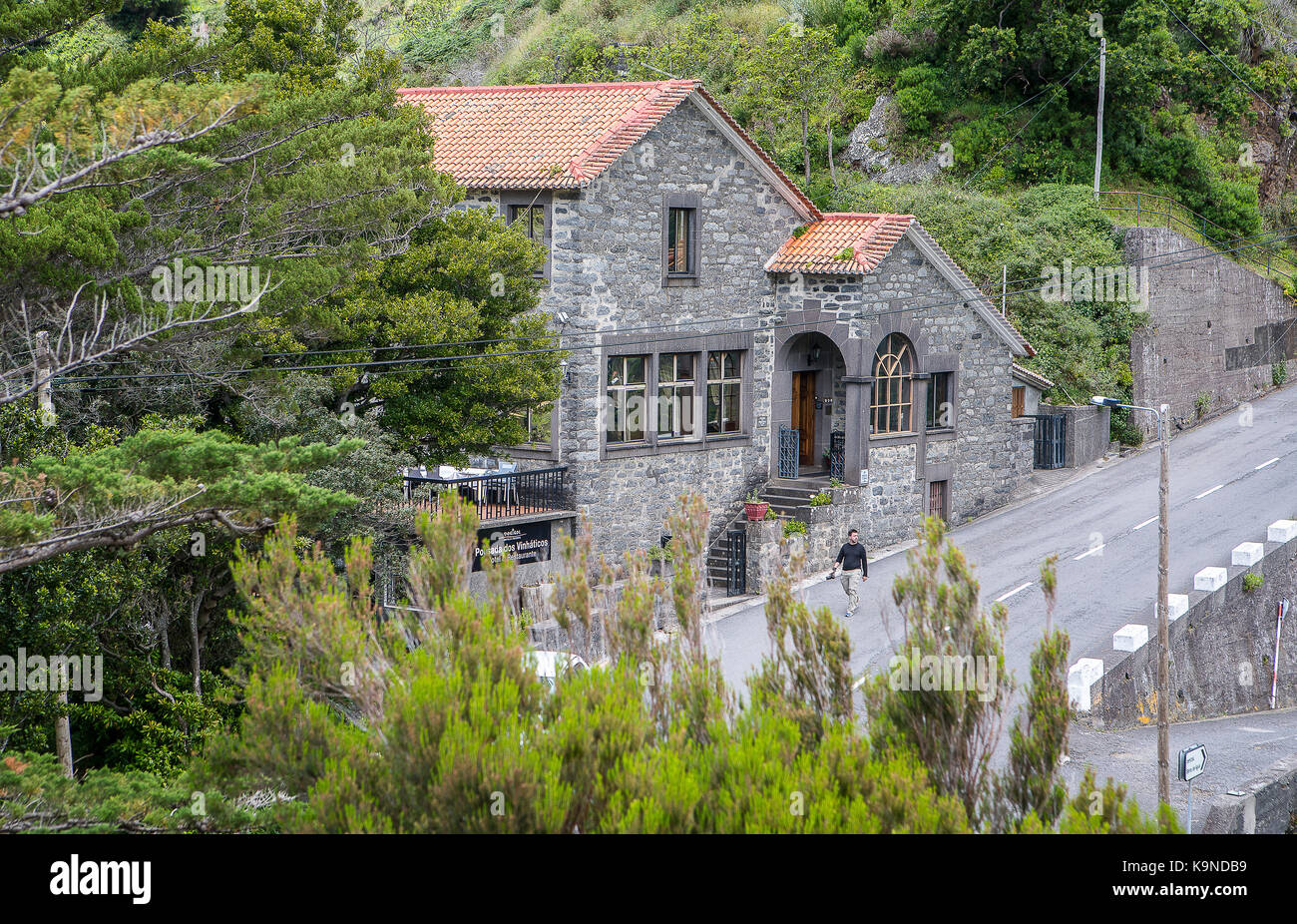 Pousada dos Vinhaticos, Madeira, Portugal Stockfoto