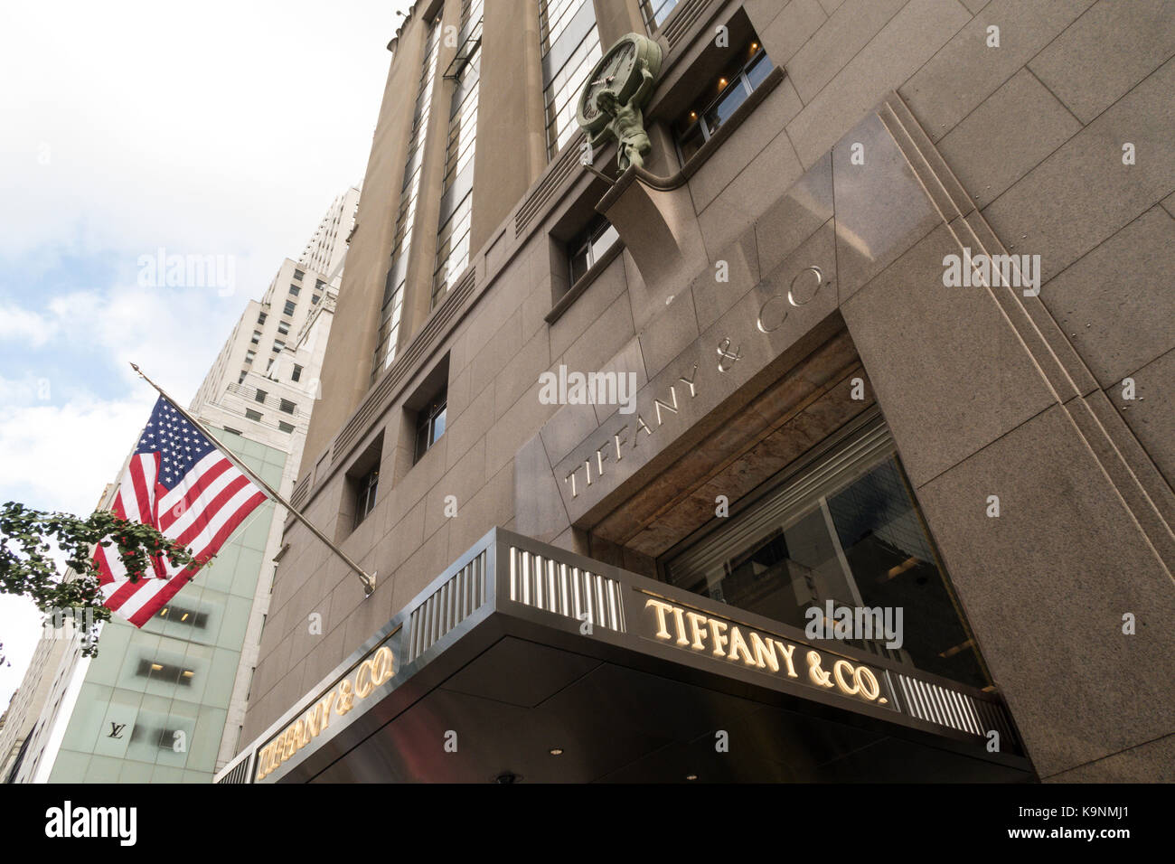 Tiffany & Co., Fifth Avenue, Midtown Manhattan, New York City, USA Stockfoto