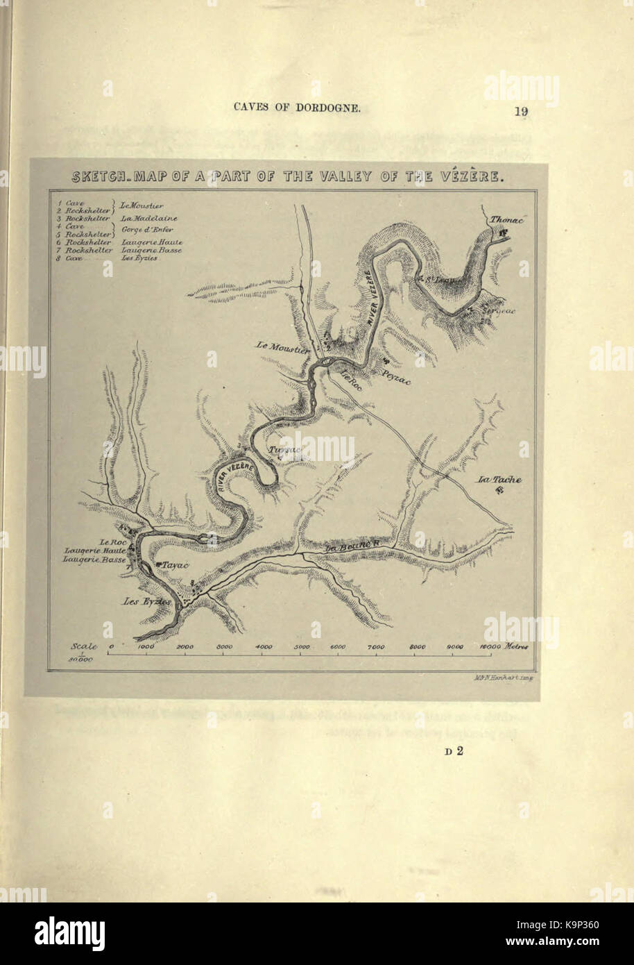 Reliquiae aquitanicae (Seite 19) BHL 20495251 Stockfoto