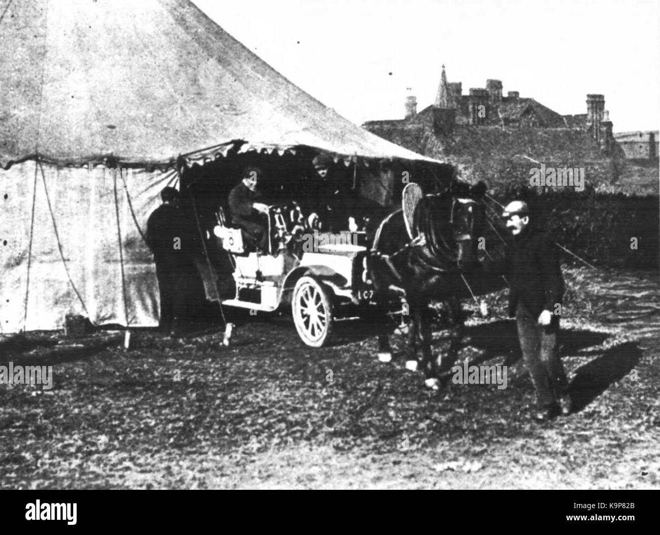 Orleans Auto von Astell bei Isle 1905 der Man TT angetrieben Stockfoto