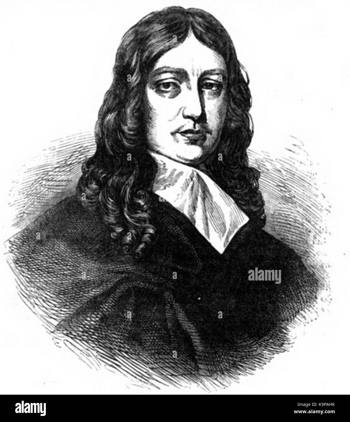 P 583 John Milton. Aus ein authentisches Bild Stockfoto