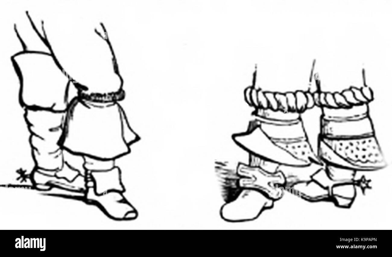 P405d Stiefel der Herrschaft von Charles I. Stockfoto