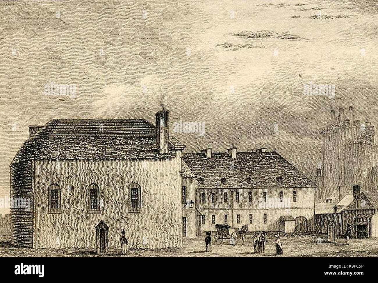Das Parlament, James Smilie das Bild von Quebec, George Bourne, 1829 Stockfoto