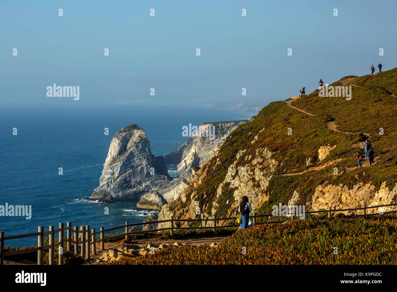 Blick auf Cape Rock Stockfoto