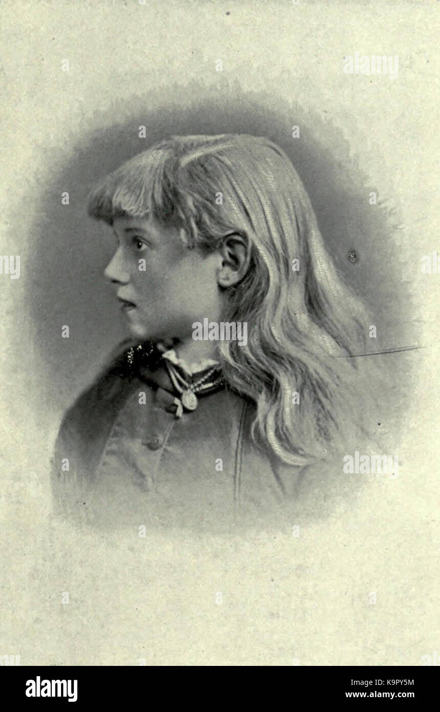 Portrait von Connie Gilchrist, Gräfin von Orkney Stockfoto