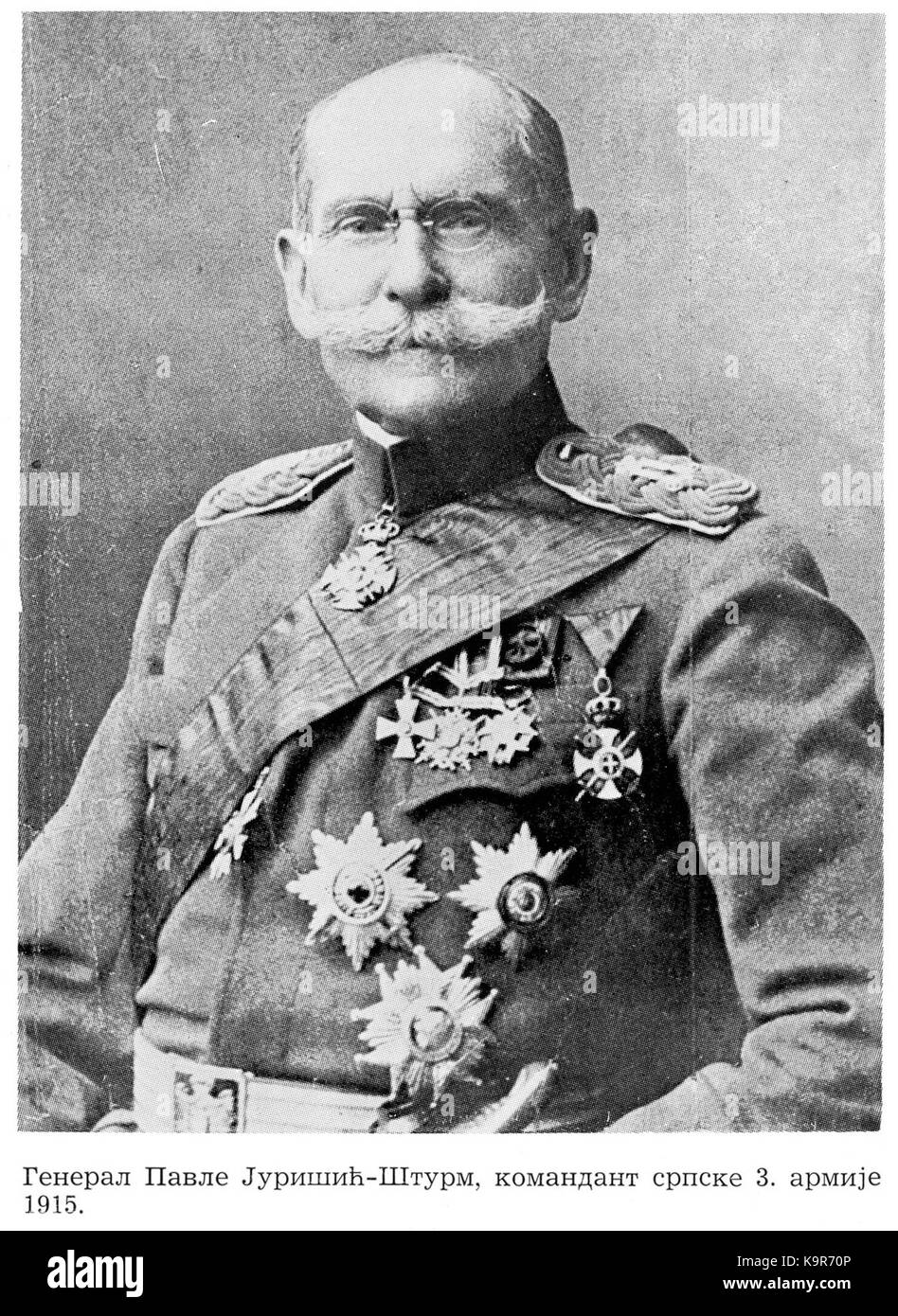 Pavle Jurisic Sturm 1915 Stockfoto