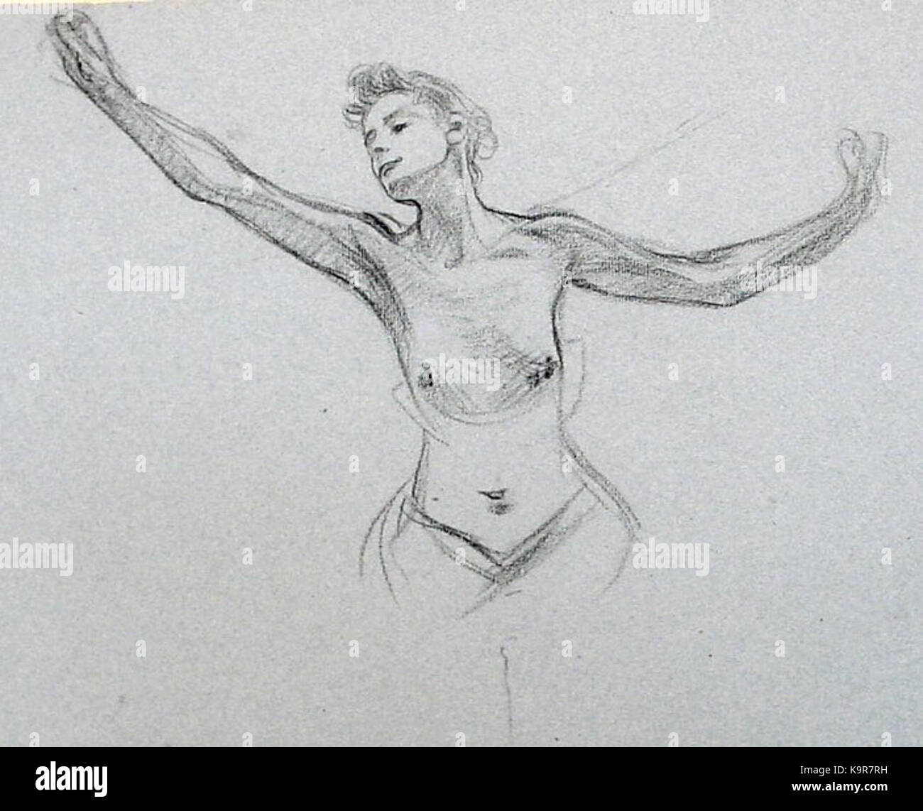 PICARD Georges dessin Tendre 01 01 Stockfoto