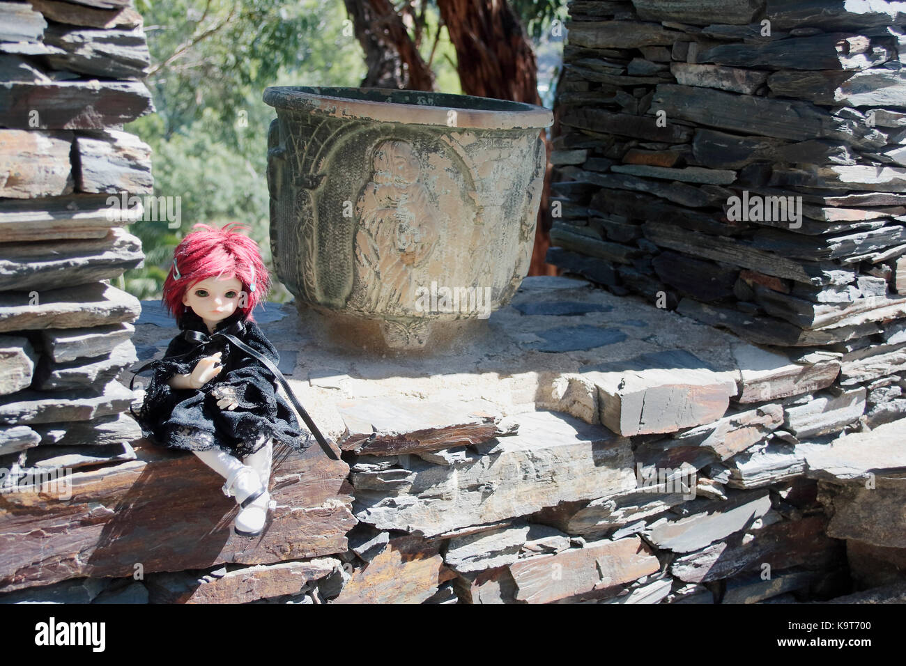 Puppe redin bjd Stockfoto