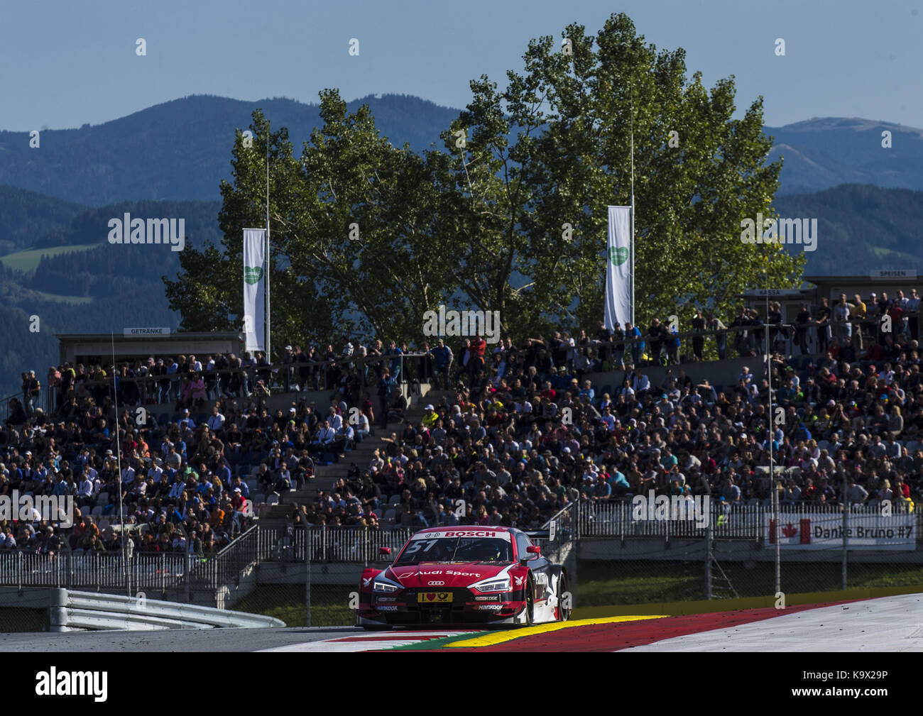 Motorsport: DTM 08 Spielberg 2017, Playboy Audi Audi RS5 DTM Nr. 51 (Audi Sport Team Abt), Nico Müller | Verwendung weltweit Stockfoto
