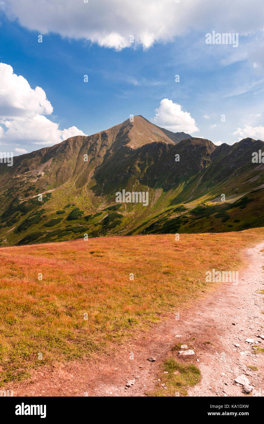 Hoher Berg in Polen. Nationalpark - Tatra. Ökologische Reserve. Stockfoto