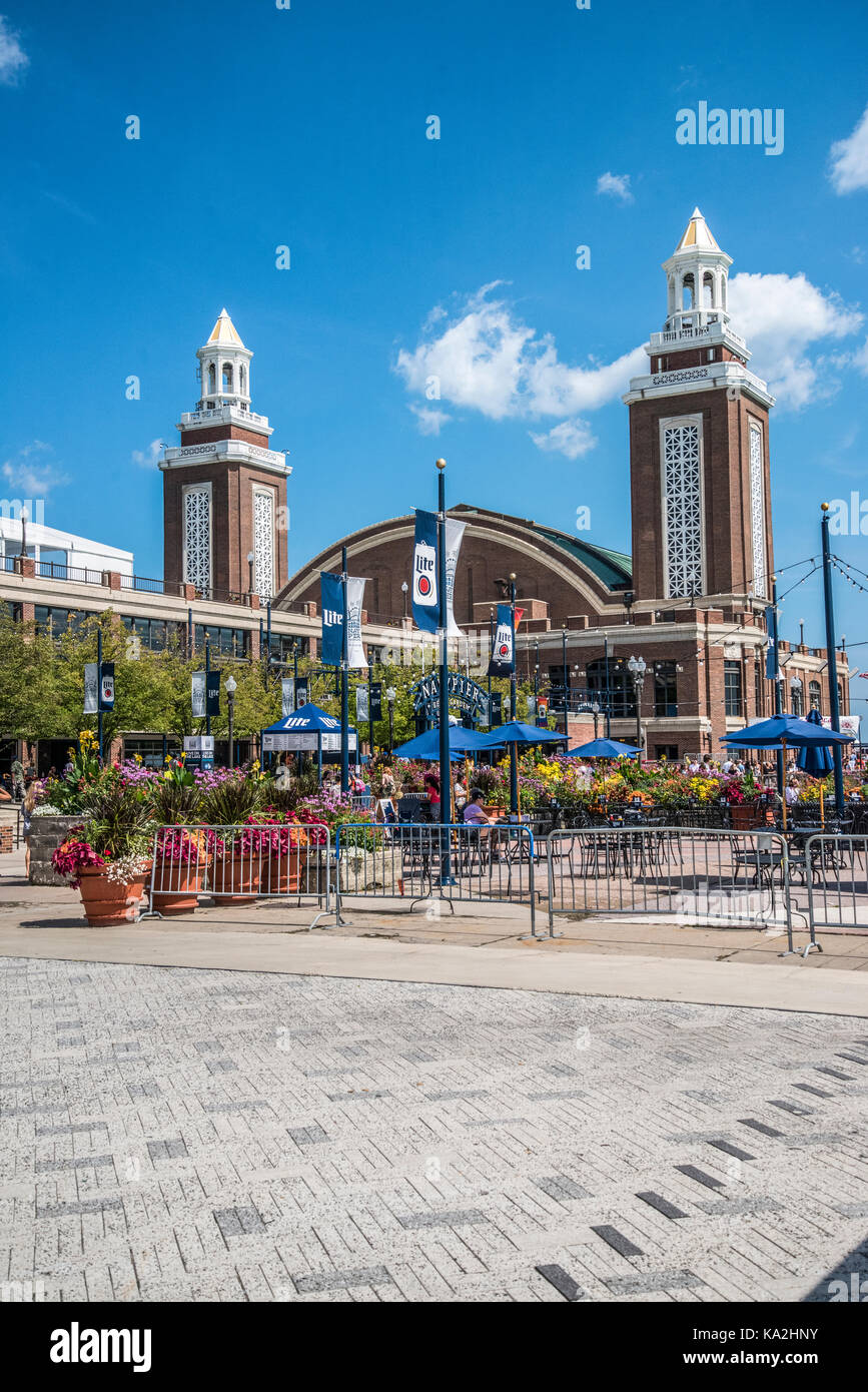 Chicago, Navy Pier Freizeitkomplex am Lake Michigan Stockfoto