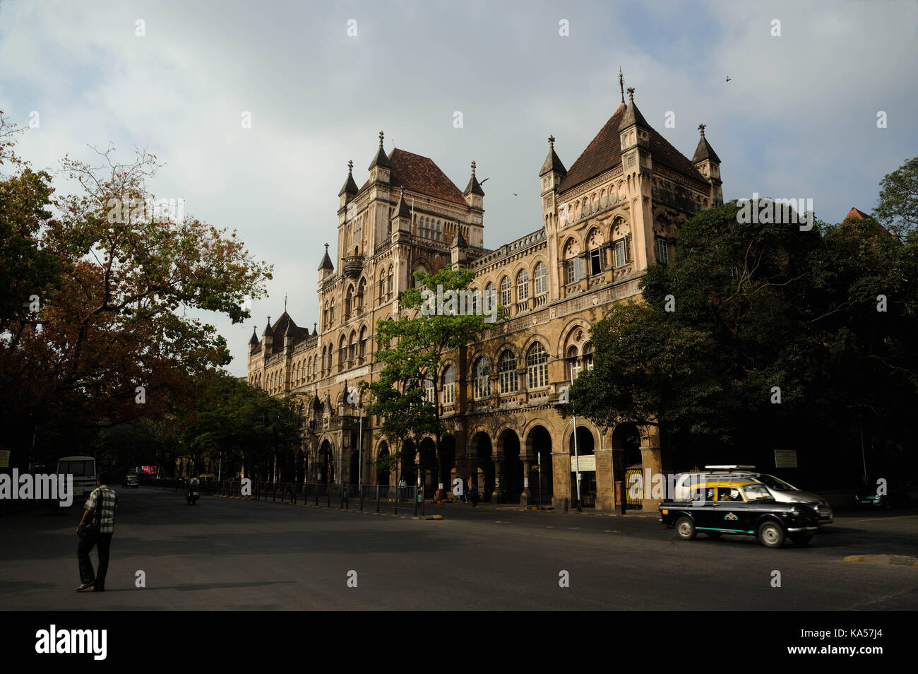 Elphinstone College Gebäude, Mumbai, Maharashtra, Indien, Asien Stockfoto