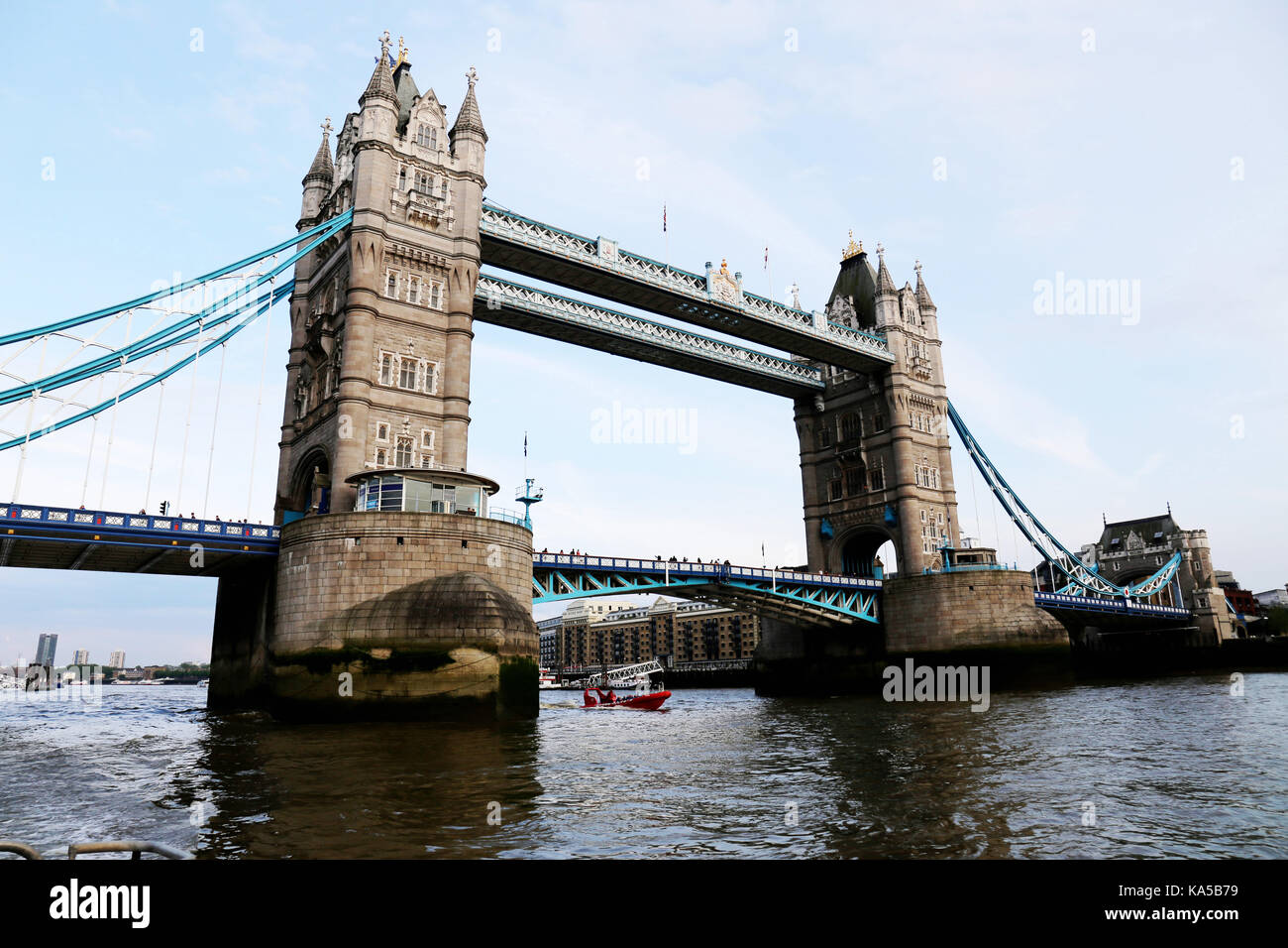 Die Tower Bridge in London, Vereinigtes Königreich, England, UK-Sgg 258286 Stockfoto