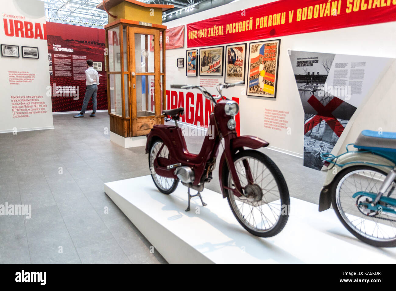 Museum des Kommunismus, Prag, Tschechische Republik Stockfoto