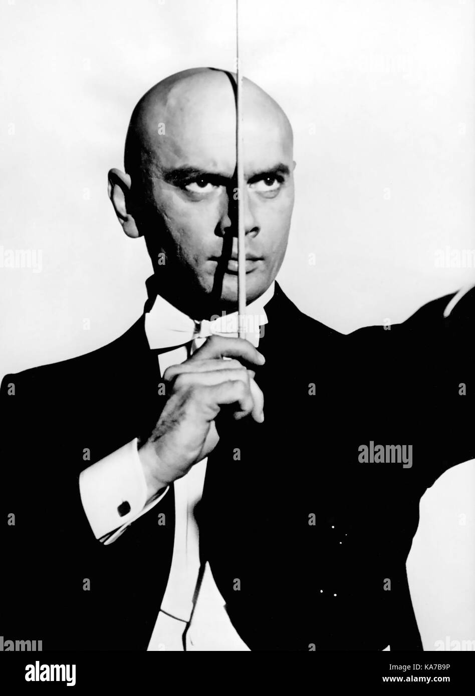 Noch einmal mit Gefühl 1960 Columbia Pictures Film mit Yul Brynner Stockfoto