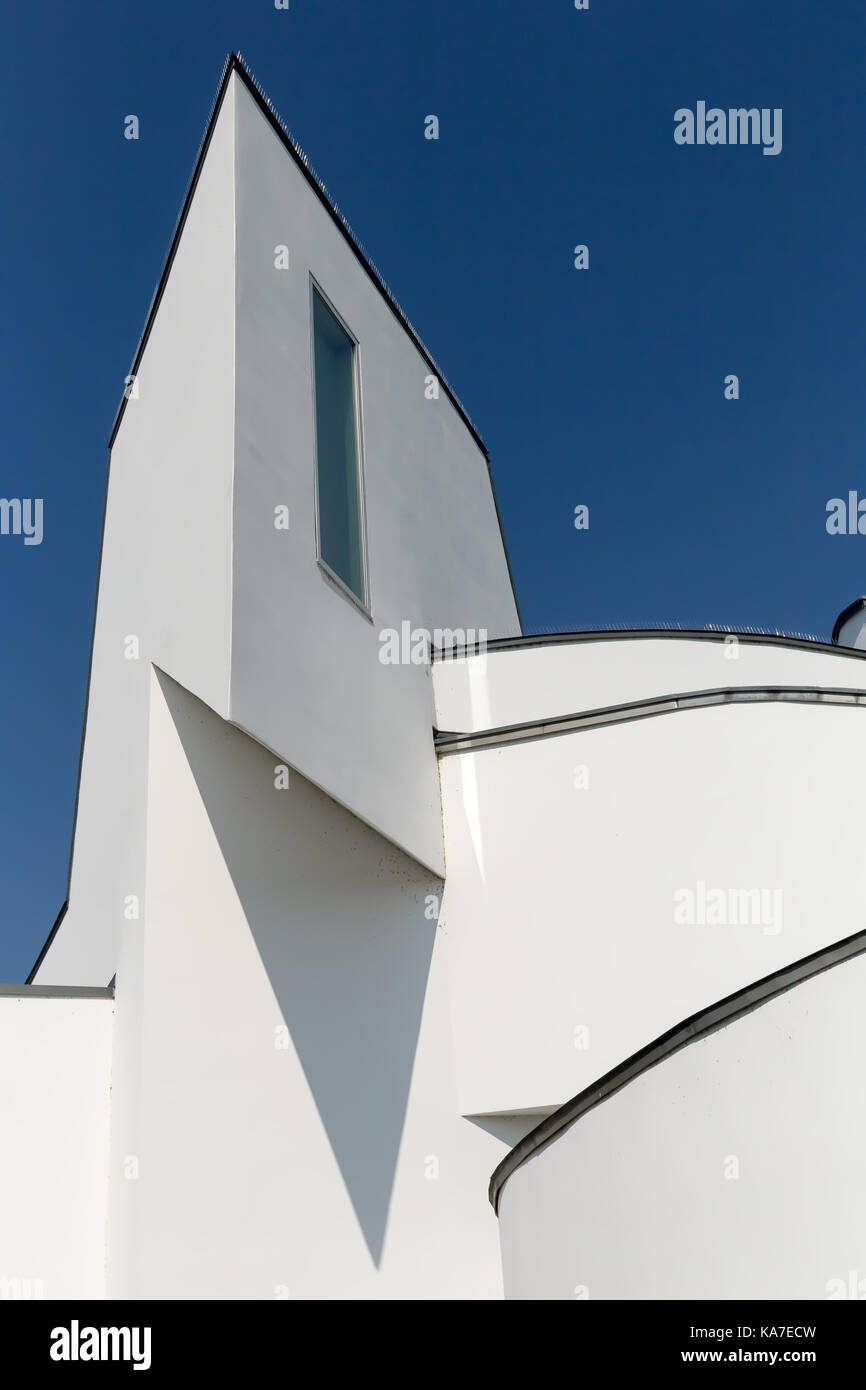 Vitra Design Museum Vitra Park, Architekten Frank O. Gehry, Weil am Rhein, Deutschland. Stockfoto