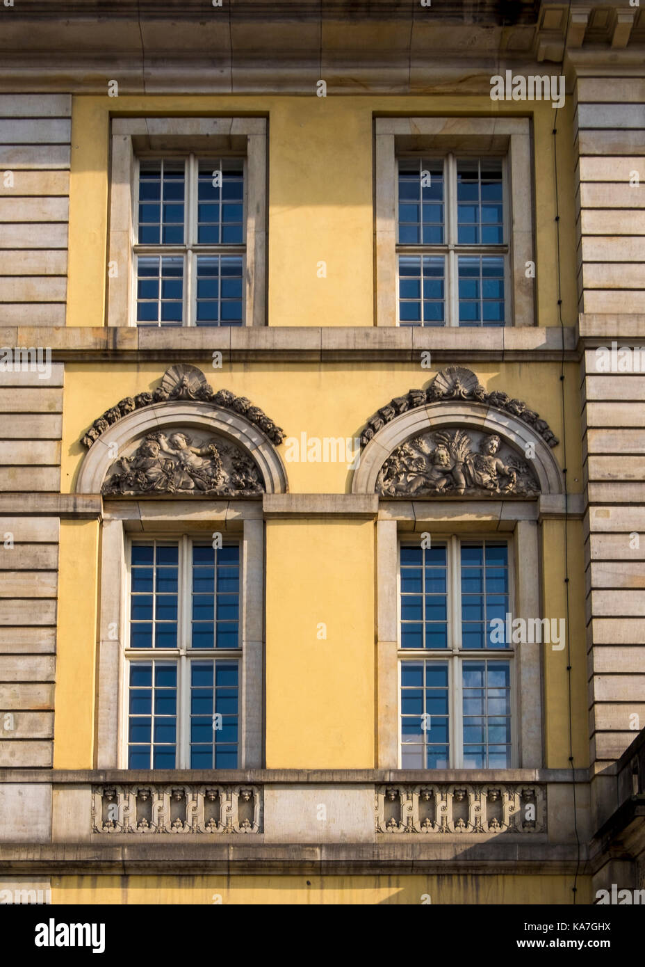 Berlin Mitte. historischen alten Gebäude, das Deutsch-Französische Jugendwerk, Deutsch-Französischen Jugendwerk fördert die Beziehungen zwischen den französischen und deutschen Jugend Stockfoto