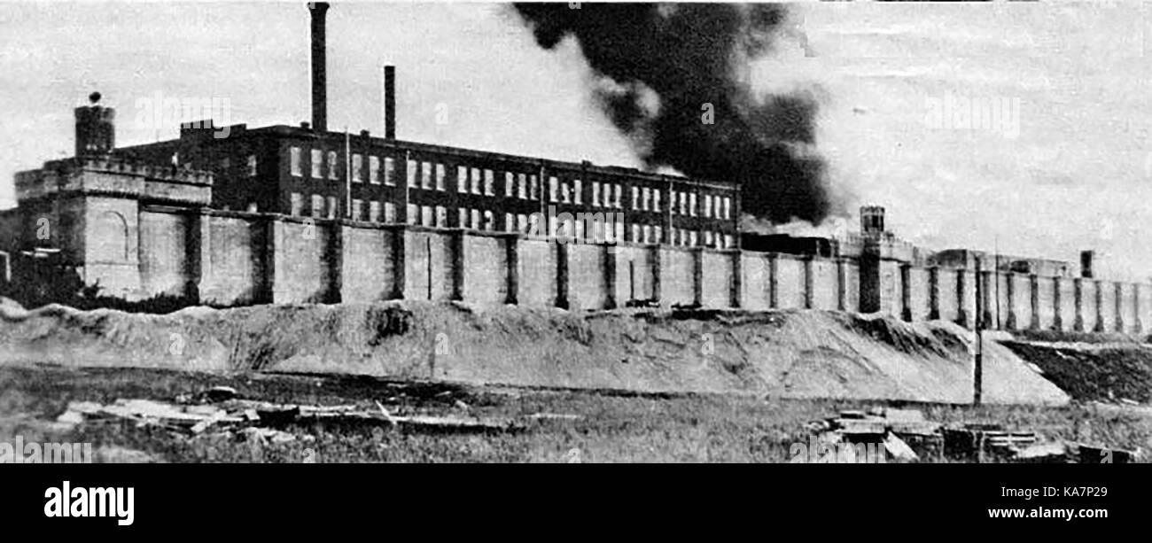 1930 Oklahoma State Penitentiary USA Stockfoto