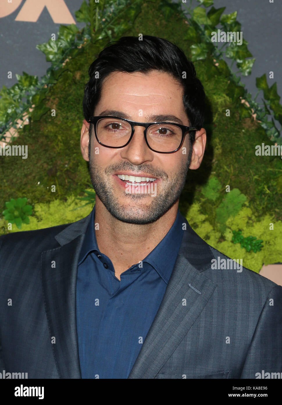 WEST Hollywood, CA - 25. SEPTEMBER: Tom Ellis, bei FOX Herbst Party im Fang LA am 25. September 2017 in Los Angeles, Kalifornien. Credit: Faye Sadou/MediaPunch Stockfoto