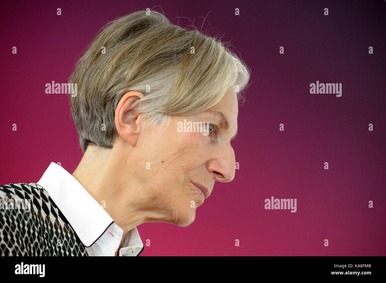 Wien, Österreich. 26. September 2017. Pressekonferenz mit Allianzpartner Irmgard Griss. Kredit: Franz Perc/Alamy Live News Stockfoto