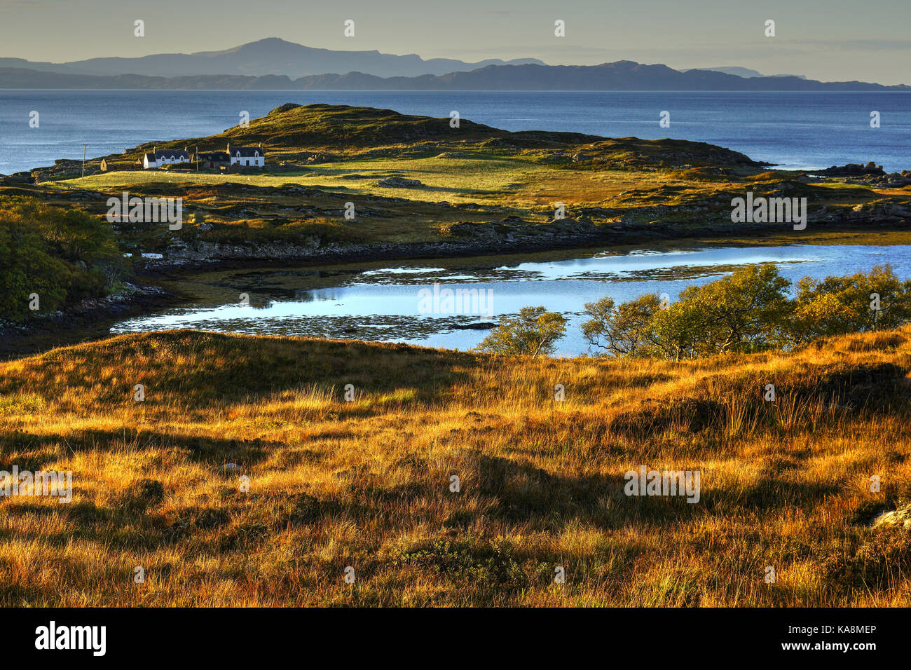 Ardban, über den Applecross Halbinsel Stockfoto