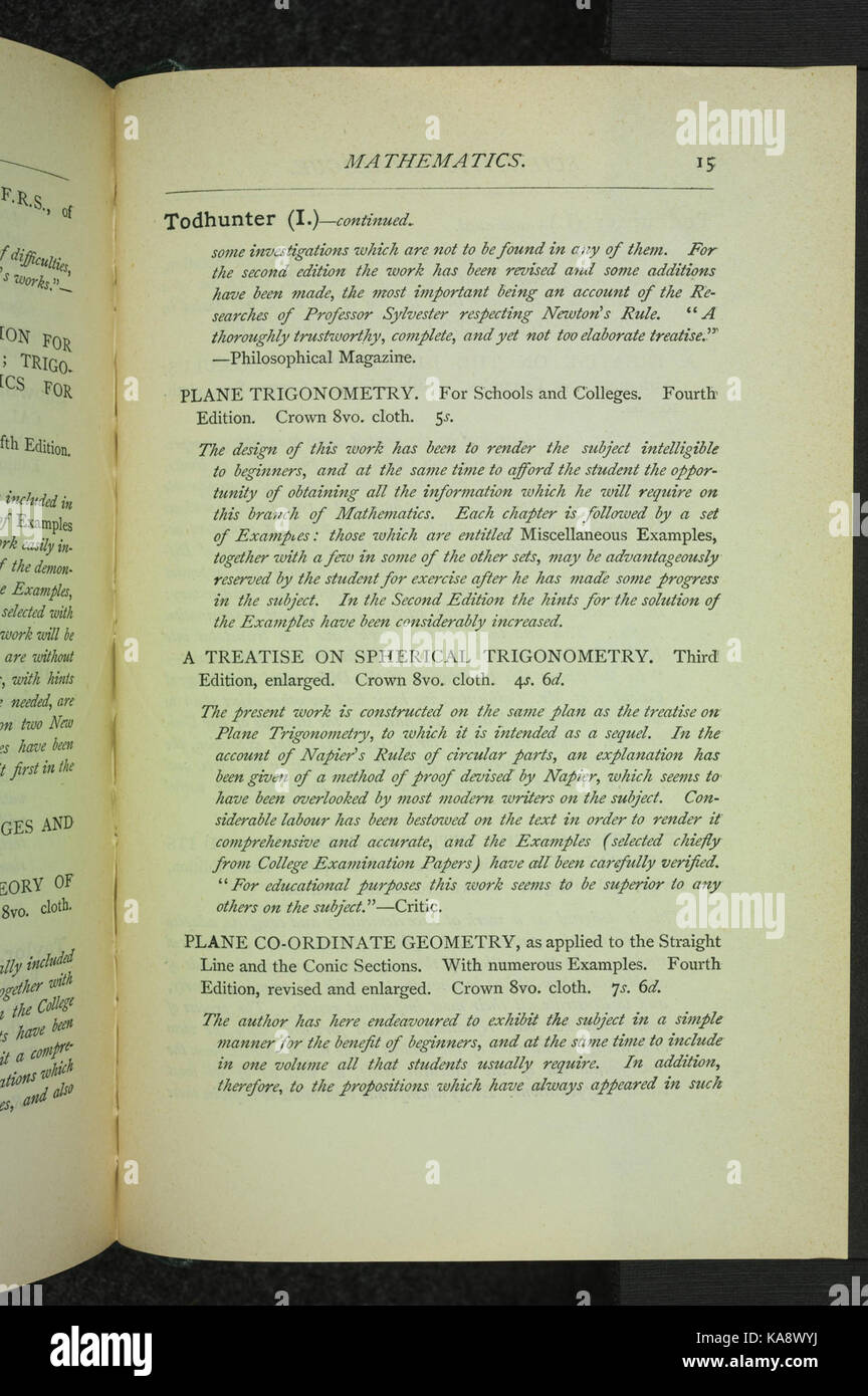 Die Anfänge des Lebens (Seite 15) BHL 34480245 Stockfoto