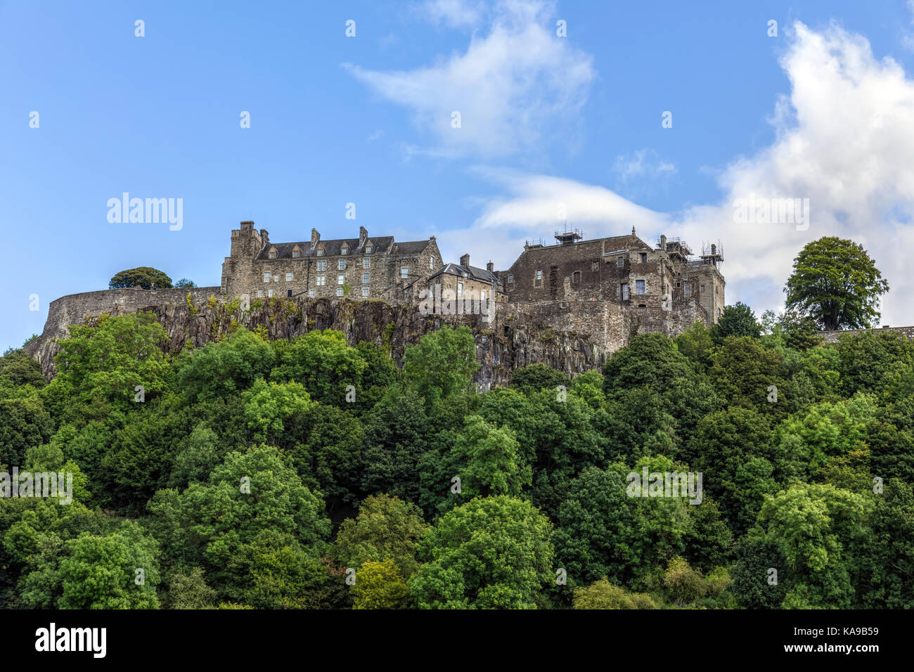 Die Burg Stirling, Stirling, Stirling, Schottland, Vereinigtes Königreich Stockfoto
