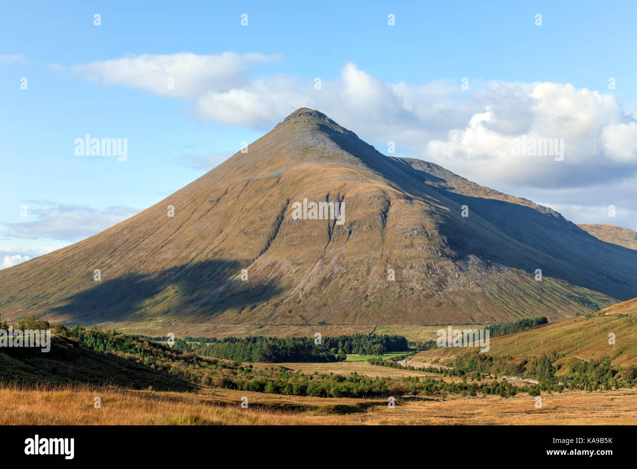 Buachaille Etive Mor, The Buachaille, Glen Etive, Highlands, Schottland, Großbritannien Stockfoto