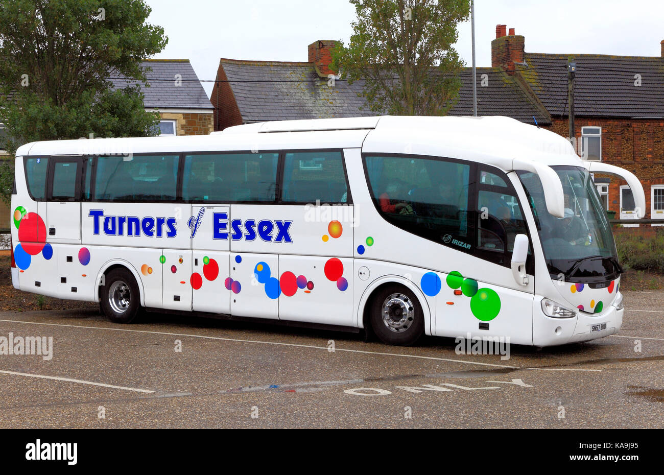 Turners von Essex, Coach, Trainer, Tagesausflüge, Reise, Ausflug, Ausflüge, Ferien, Urlaub, Transport, Reisen unternehmen, firmen, England, Großbritannien Stockfoto