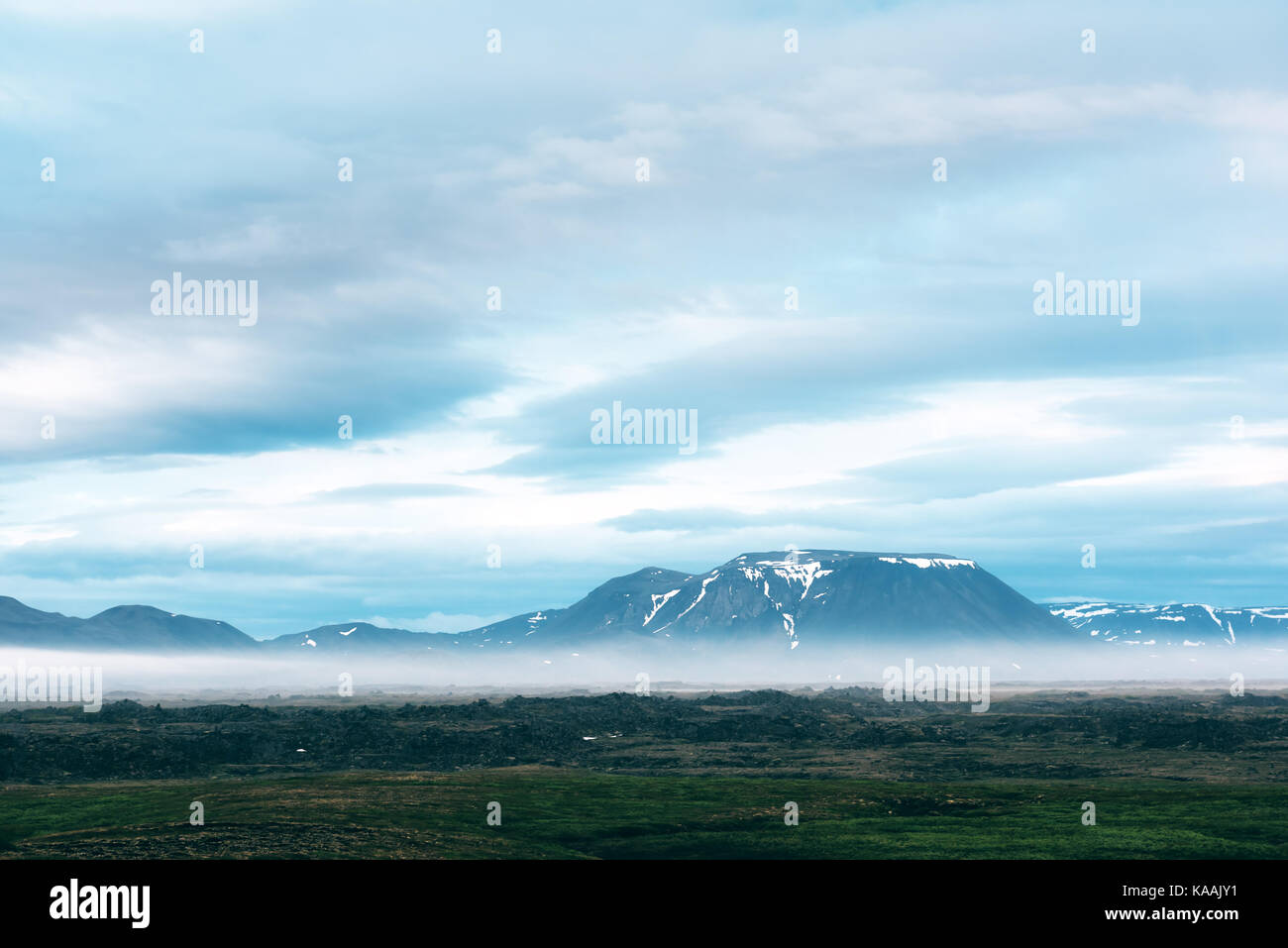 Typische Island Landschaft Stockfoto