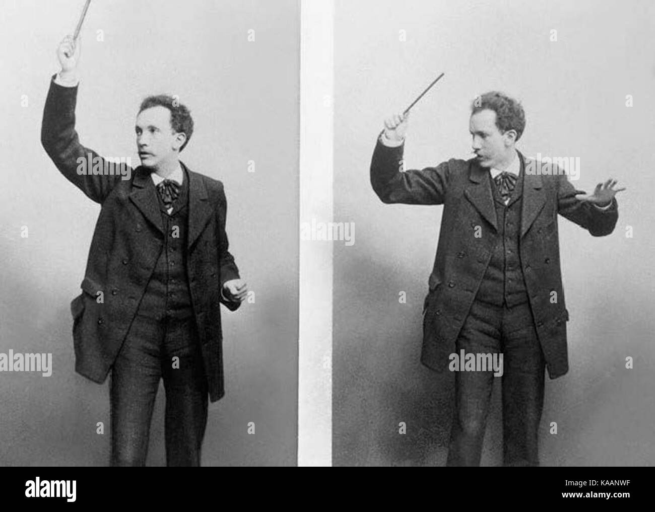 Strauss Durchführung Stockfoto