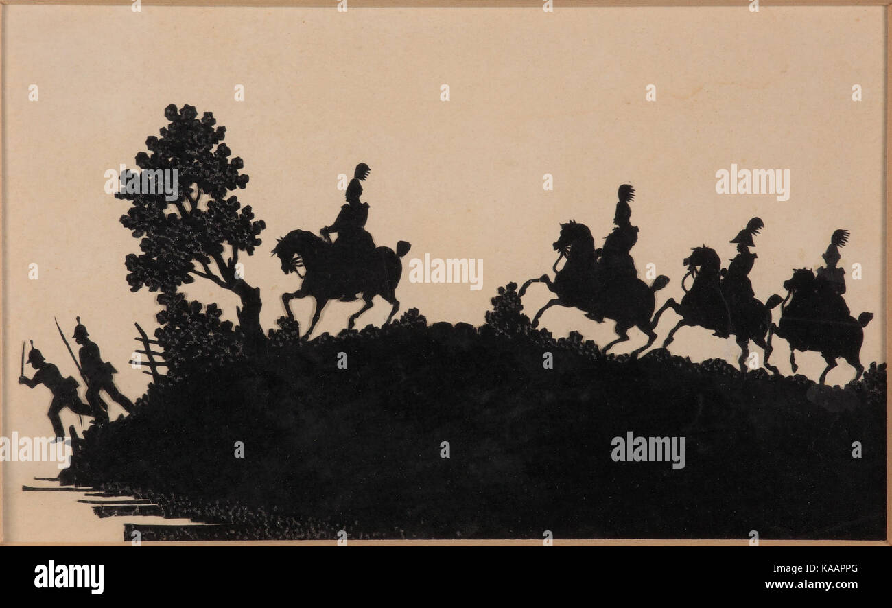 Szene von 1812 Vaterländische Krieg F. Tolstoi Stockfoto