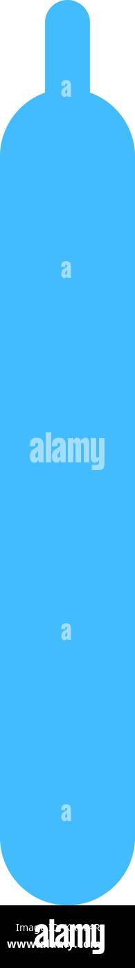 Es in allen ihren Designs verwenden. Warning sign komprimierte Gas Sicherheit Symbol. Schnelle und einfache recolorable Form. Vector Illustration ein grafisches Element Stock Vektor