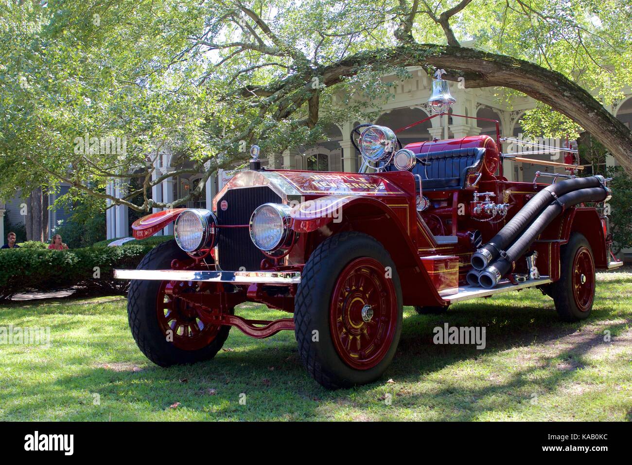 Ein 1925 American LaFrance Fire Engine auf der 37. jährlichen Feuer ...